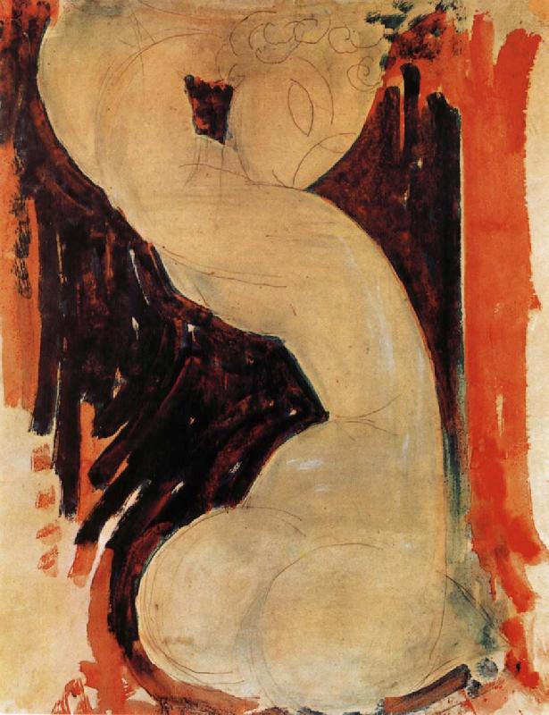 Amedeo Modigliani Caryatid oil painting image